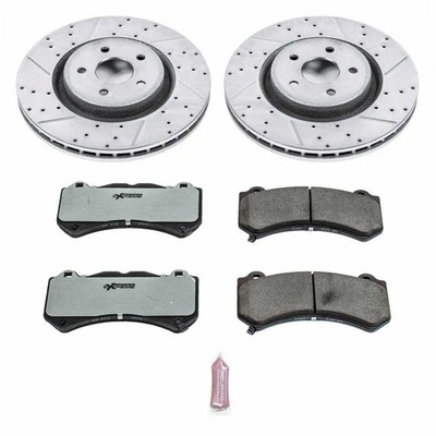 Power Stop Brake Kit For Jeep Grand Cherokee 2012-2020 Front Z26 Street Warrior