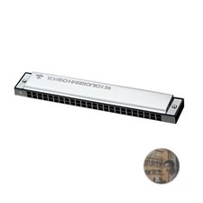 TOMBO chromatic harmonica in A key Tombo Band 24 holes 3124