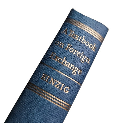 Textbook on Foreign Exchange Paul Einzig 1972 Hardback Book