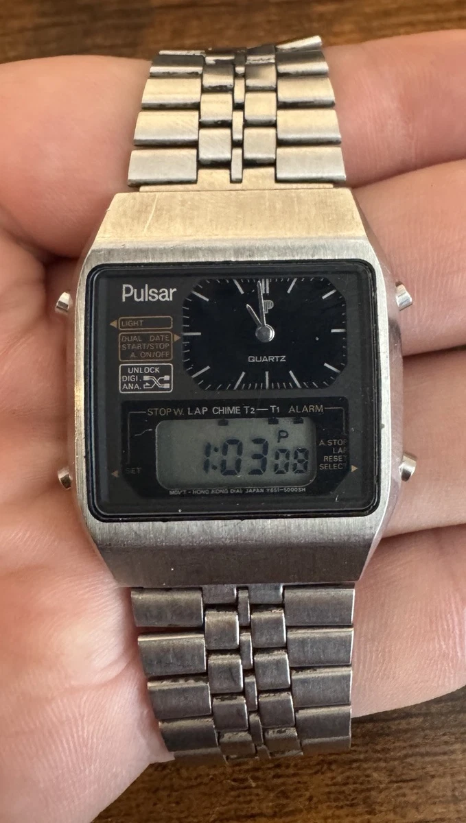 Seiko Pulsar Analog & Digital Wristwatches for sale | eBay