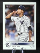 2022 Topps Series 1 Luis Gil #131 Image Variation SP Rookie Card – Yankees RC