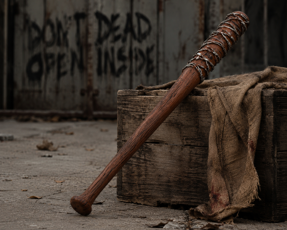 The Walking Dead Negan's Lucille Batte de baseball en mousse Accessoire de costume