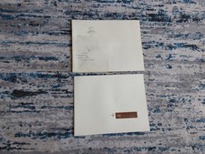 1962 62 Lincoln Continental Deluxe Sales Brochure Booklet With Envelope