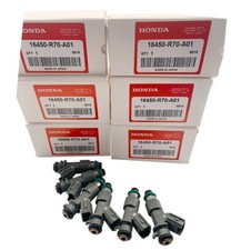 6x Genuine Oem Fuel Injectors 16450-r70-a01 Accord Crosstour Mdx 3.0l 3.5l 3.7l