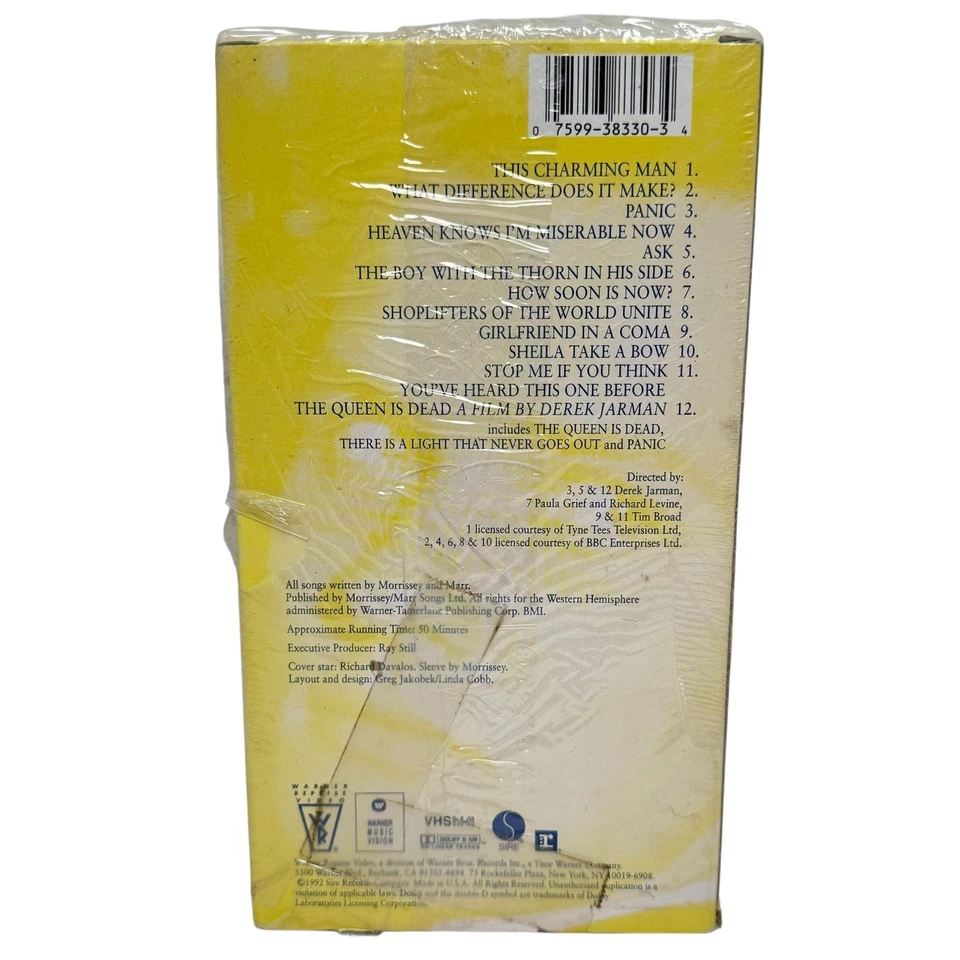 The Smiths: The Complete Picture (VHS) - Vintage Music Video Collection - Imagem 4 de 4