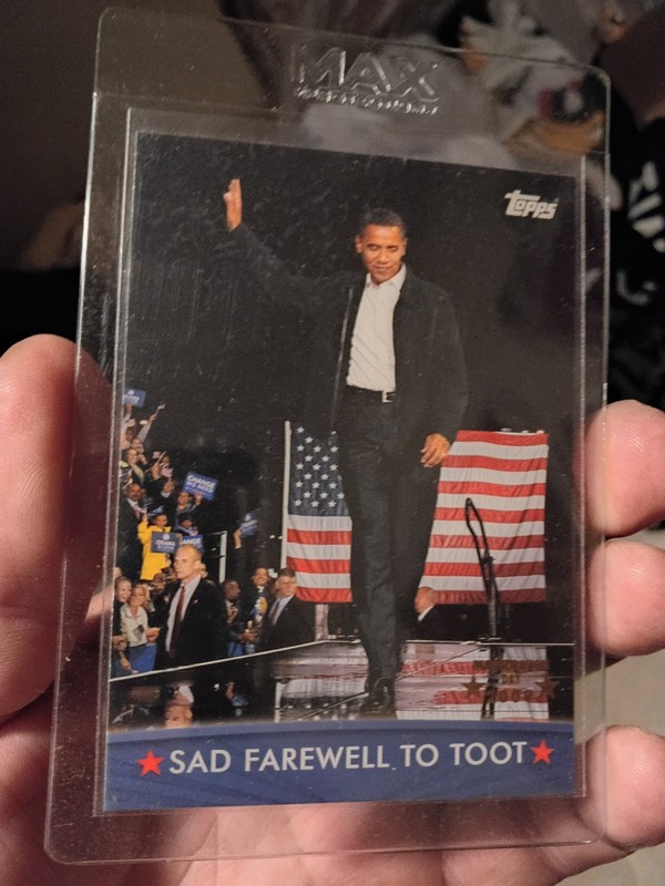 Barack Obama Rookie Card
