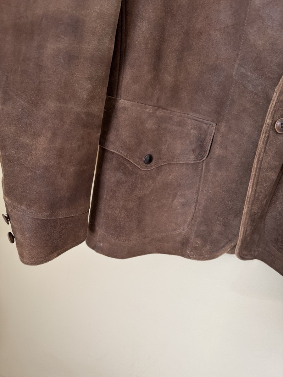 RRL Double RL Ralph Lauren Suede Roughout Sport Coat Jacket