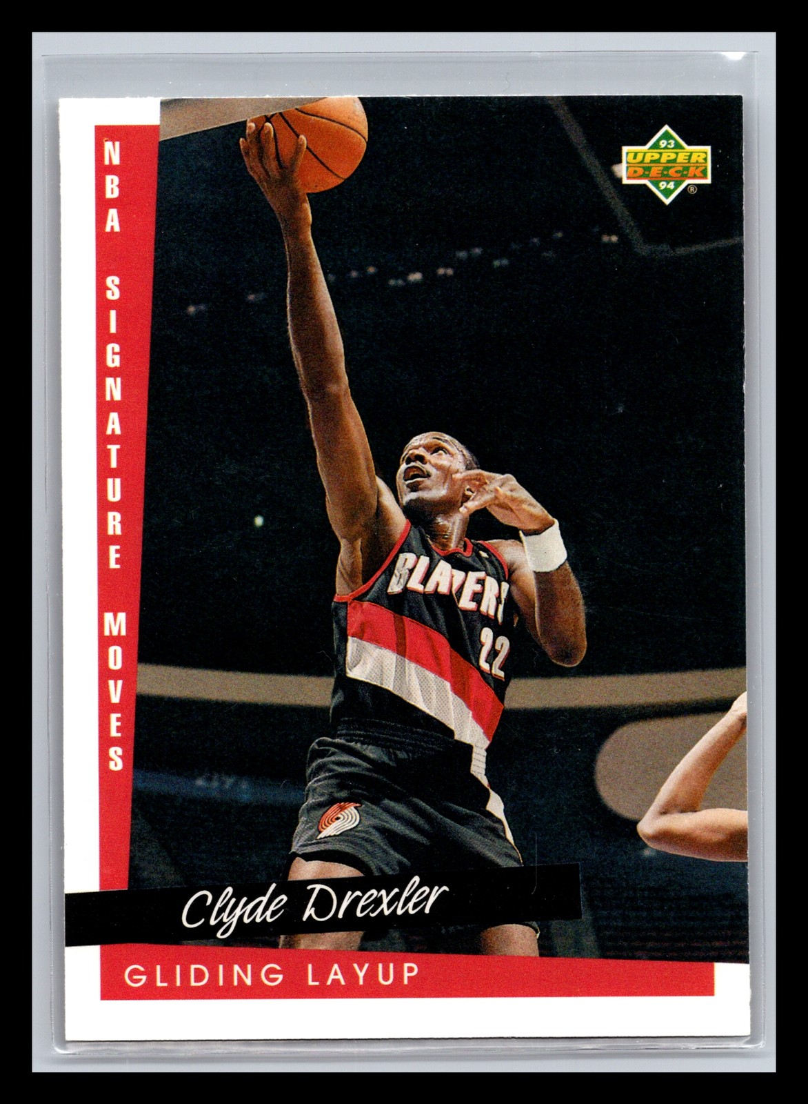 Upper Deck Clyde Drexler #238 1993-94 Upper Deck Trail Blazers