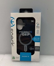 Speck - Presidio2 Grip ClickLock Case with MagSafe for Apple iPhone 16 Black