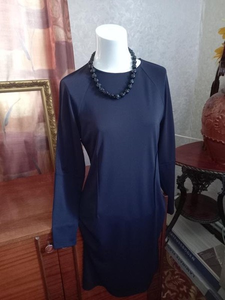 Women Filippa K Dress Navy Polyester 38 / M / 46