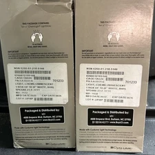 2 x LC Industries ChemLight 6 inch White Box of 10 Military Grade Glow Sticks