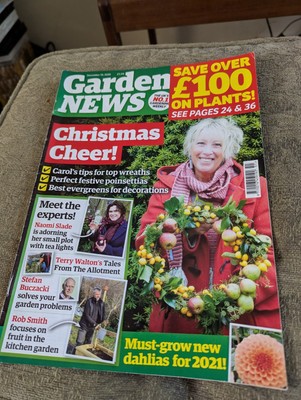 Garden News Magazine December 19, 2020 Very Good No Seeds