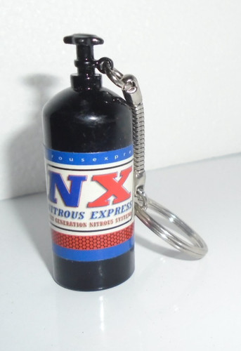 2004 RACING CHAMPIONS FAST AND FURIOUS  1:64 DIECAST NITROUS BOTTLE KEYCHAIN