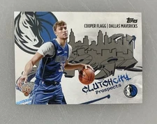 2025-26 Topps Basketball Cooper Flagg Clutch City Prospects RC #CC-1