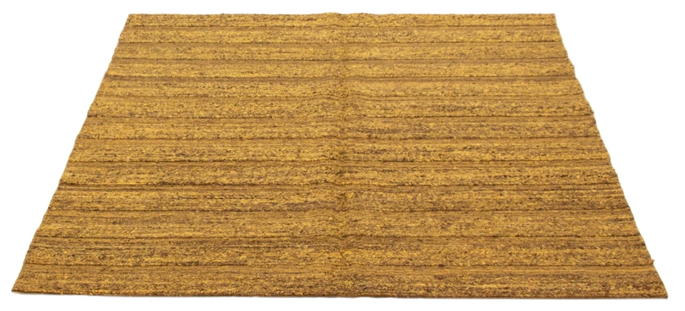 Vintage Hand Woven Traditional Kilim Rug 6'5" x 6'7" Oriental Wool Carpet - Image 3 of 4