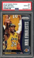 Kobe Bryant 2019-20 Panini Prizm NBA Finalists #9 PSA 10 Gem Mint