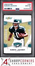 2008 SCORE #369 DeSEAN JACKSON RC PSA 10