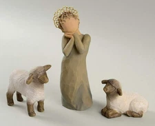 Demdaco Willow Tree Nativity Little Shepherdess - Boxed 10281677