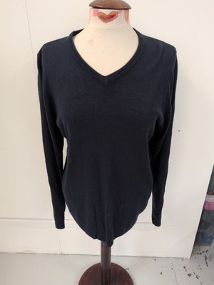 Marks And Spencer Medium Navy Cashmilon Pullover Pulli