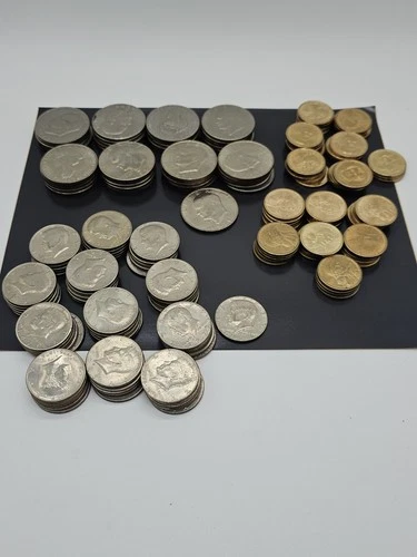 Coin Lot - Liberty Half/Full Dollar - Gold Dollar