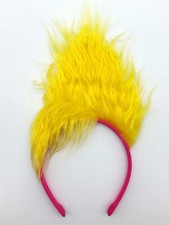 Viva Trolls 3 - Headband with Attached Hair - Rubies