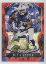 2019 Panini Prizm Red Ice Prizm Malik Hooker #149 fm0