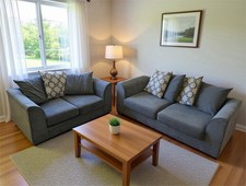 Graceland Fabric 2+3 Seater Sofas in good condition