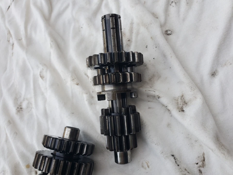 Horquillas de cambio de tambor de transmisión de 4 velocidades eje de engranajes OEM Honda SL70 CT70H Xl70 Cl70 Foto 2 de 4