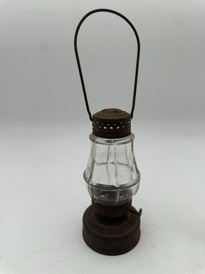 PERKO WONDER JUNIOR EARLY 1900 TIN SKATER'S LANTERN PERKINS MARINE