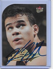 Basketball Card IP auto NBA KRIS HUMPHRIES Gophers Jazz 2002-03 Ultra Gold RC