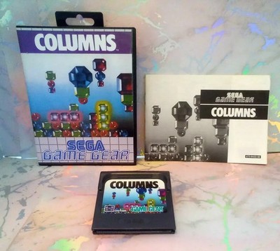 Sega Game Gear Columns Boxed Neu Clam Case