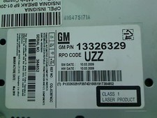 Autoradio Opel INSIGNIA