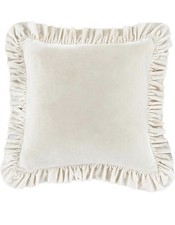 Hiend faux silk velvet euro sham 16x21 rectangular pillow