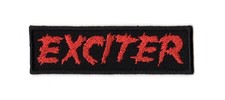 Exciter Embroidered Sew On Patch Canadian Speed Metal Thrash Metal Band Logo