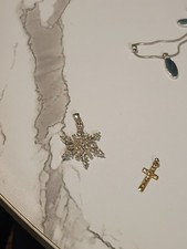 Snowflake Silver Pendant