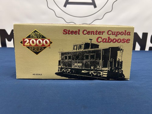 Life-Like Proto 2000 HO Steel Center Cupola Caboose Empty Box & Insert