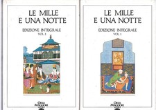 Le mille e una notte edizione integrale 2 volumi Orsa Maggiore Editrice