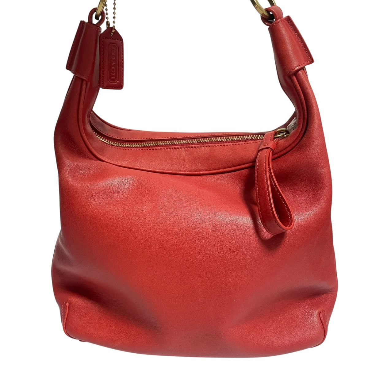 バッグ COACH OneShoulder Bag Hobo Leather red Coach Shoulder Bag Red Bags & Handbags for Women for sale | eBay