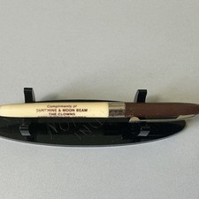 VTG Ballpoint Pen - Sunshine & Moon Beam The Clowns Flying Hawks Ranch - Y36
