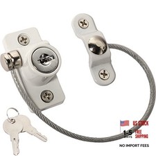 Child Window Restrictor Casement Security Lock 2 Pack Kids Prevent Children