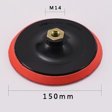 M14 150mm Hook and Loop Interface Backing Pad Polishing Sanding Angle Grinder