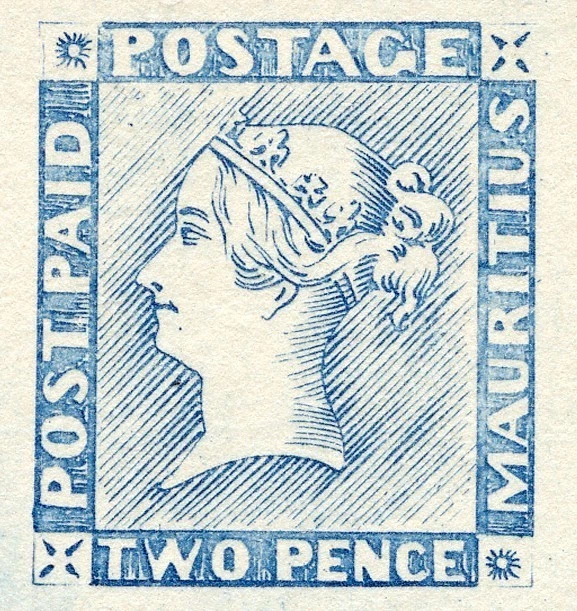 83051 MAURICIO 1848-59 Hoja con sellos 4x8 (32) - ENVÍO GRATUITO privado reimpresión Foto 3 de 4