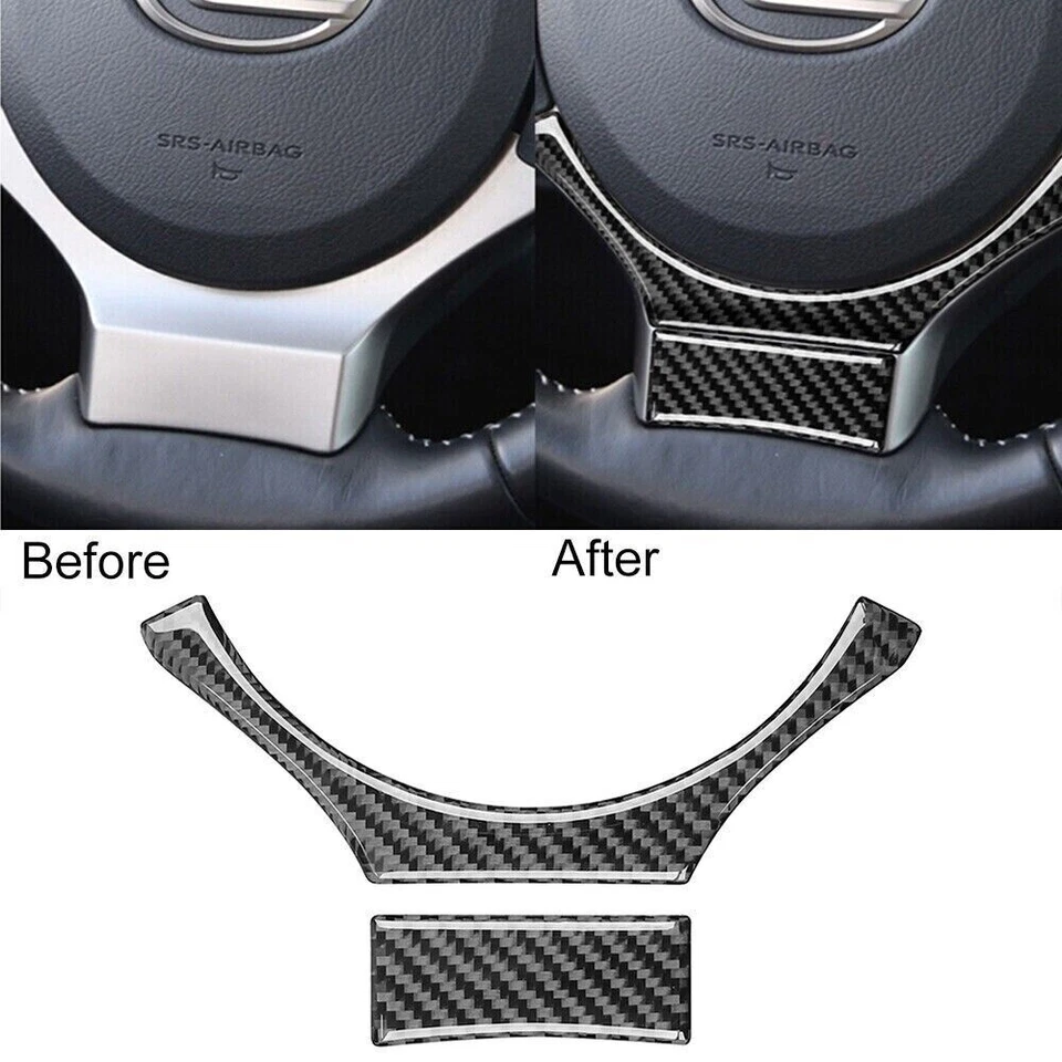 26Pcs Real Carbon Fiber Kits Full Interior Trim Set For Lexus CT CT200h 2011-17 — 第 4/4 张图片