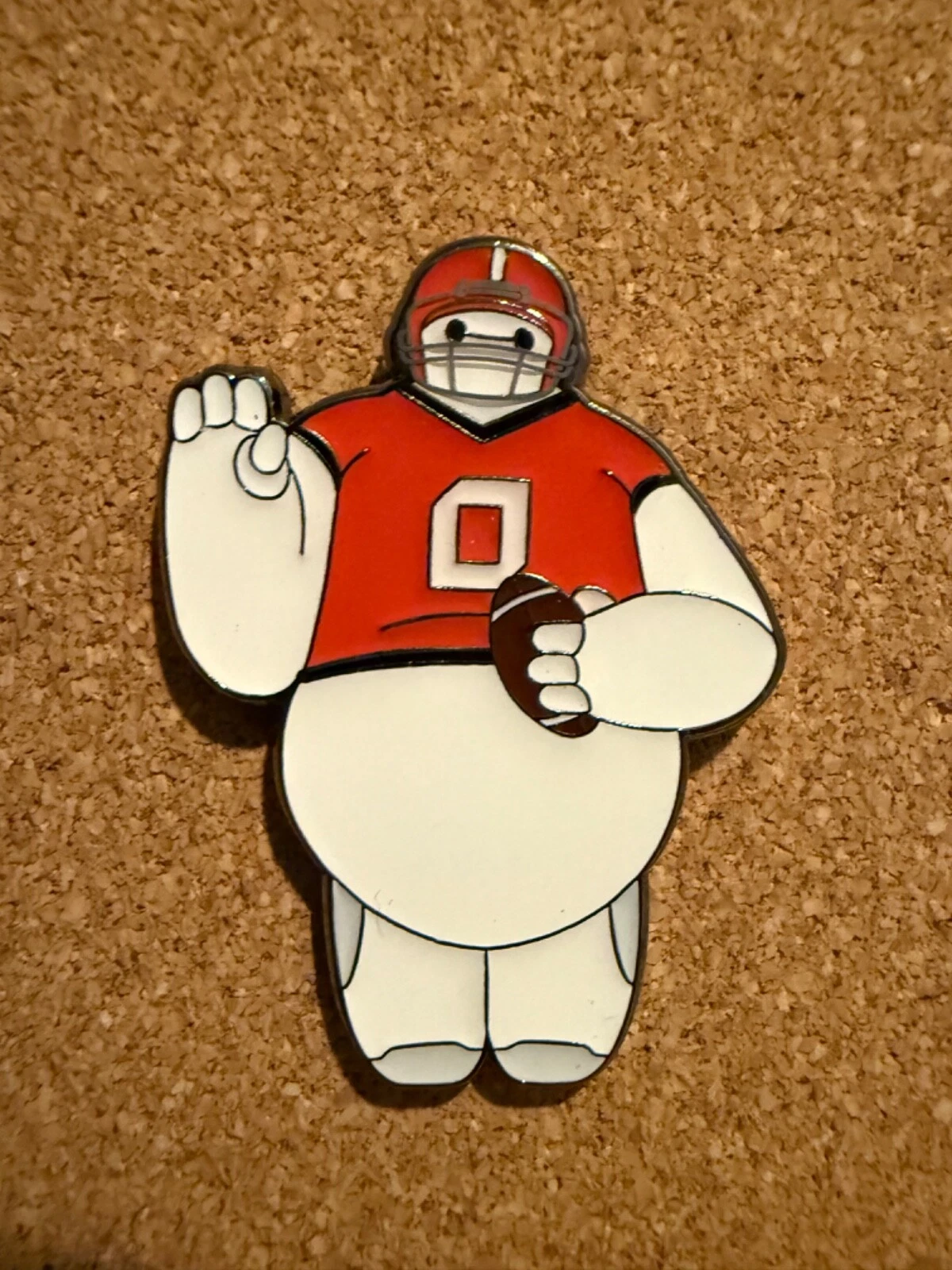 Disney Pin Loungefly - Baymax Sports Big Hero 6 Six - Football