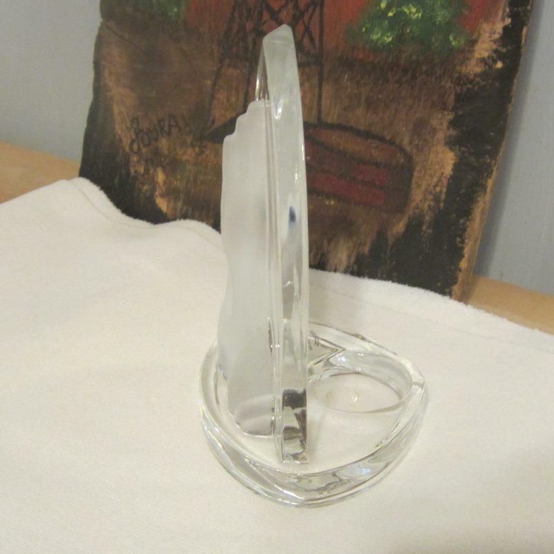 24 Lead Crystal Praying Hands Votive Candle Holder Czech Republic eBay