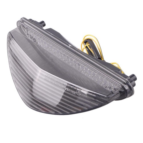 Smoke LED Taillight Integrated Turn Signals Fit Yamaha Raider 2008-2010 - Picture 4 of 7