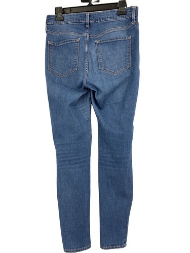 Womens Old Navy Rockstar Jeans Size 6 Small Mid Rise Stretch 1447 Skinny - Picture 3 of 5