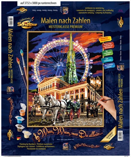 Schipper 609130508 - Paint By Numbers - Vienna, Vienna Only You Alone... - New