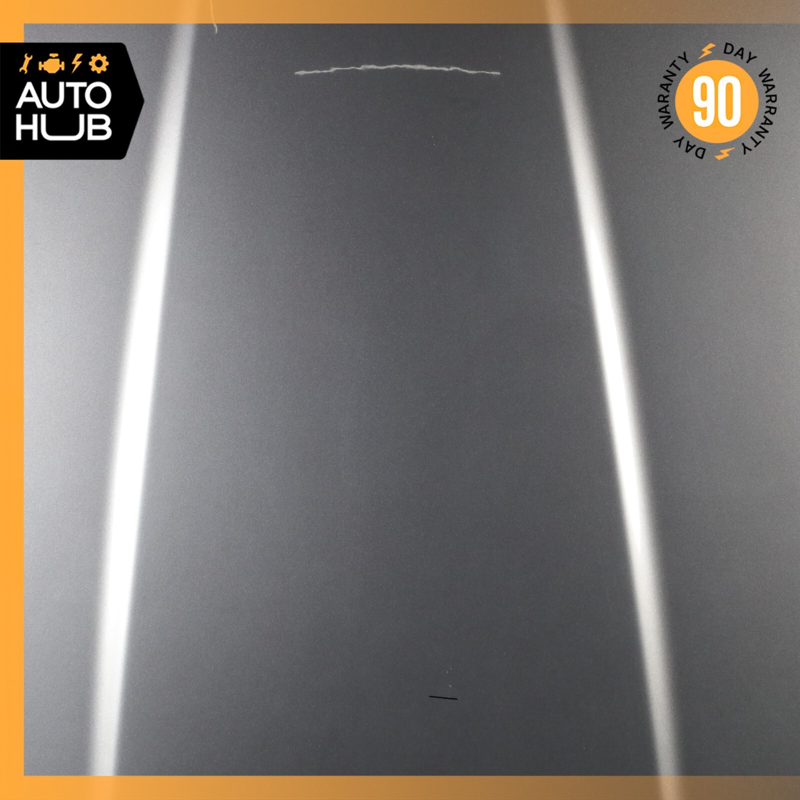 03-13 Maserati Quattroporte M139 Hood Bonnet Cover Panel Assembly Gray OEM