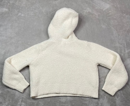Art Class -Girls Ivory Crop Long Sleeve Hoodie Set Girls L (10/12) (M 7/8) - Picture 6 of 13